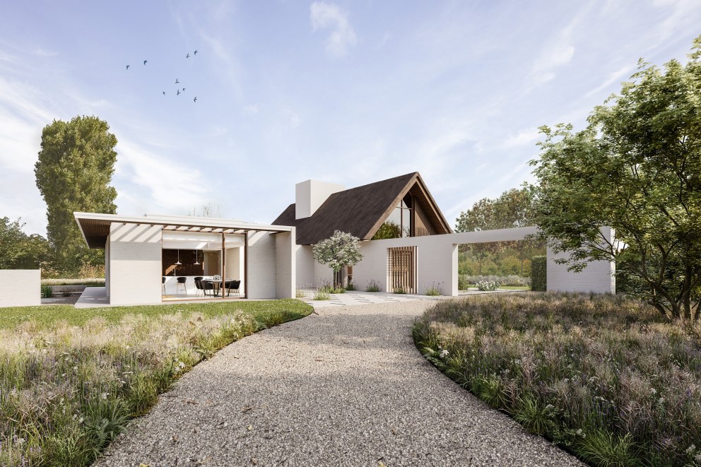Thatch House | Front  | Interior Designers